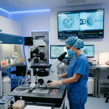Embryo laboratory monitoring