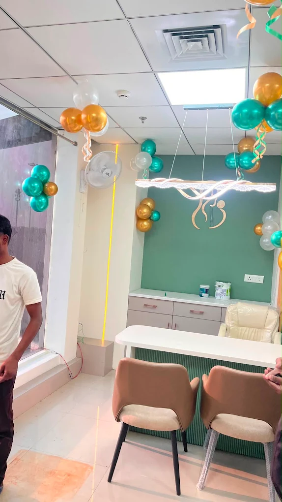 Patient recovery area and comfortable reclining chairs at June Women's Health