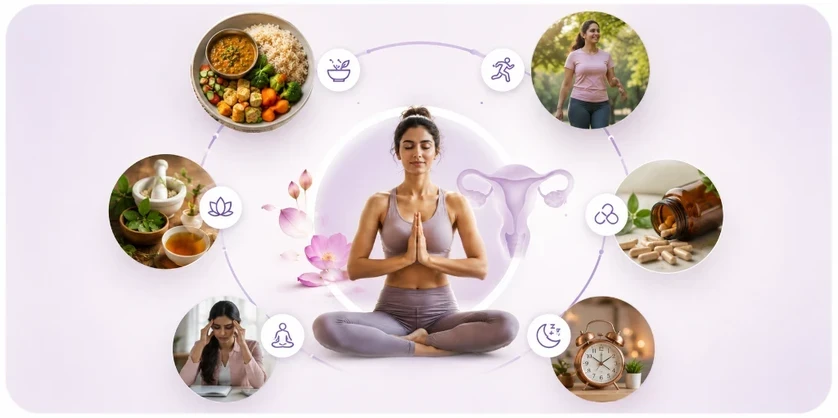 Menstrual cycle health checklists and hormonal tracking logs
